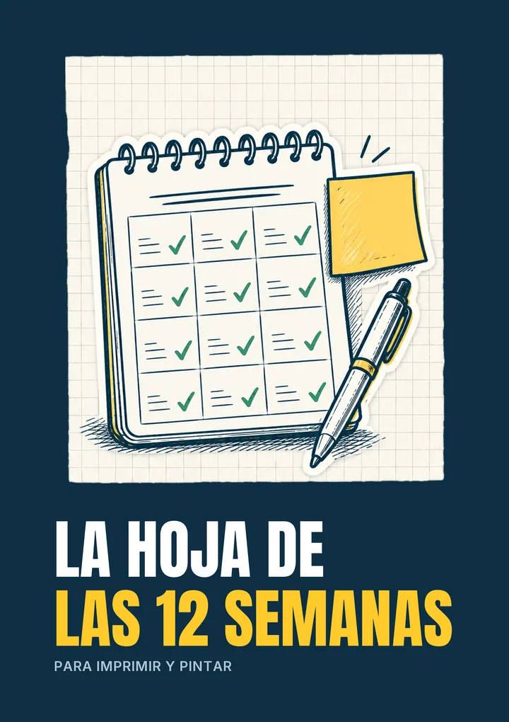 La hoja de las 12 semanas