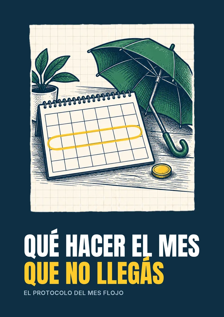 Qué hacer el mes que no llegás