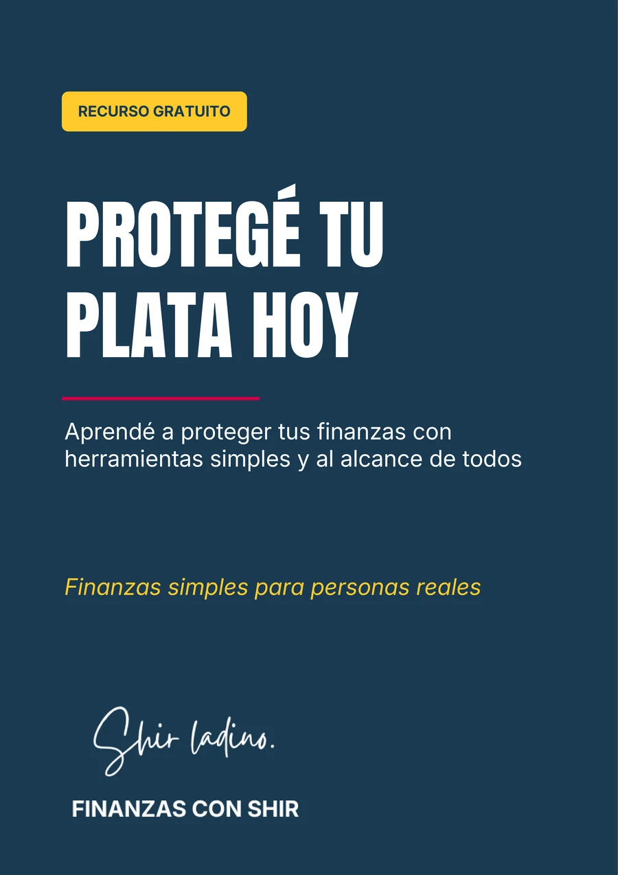 El checklist de protección financiera de Finanzas con Shir, con los puntos de cobertura marcados uno por uno