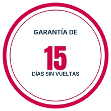 Sello: garantía de 15 días