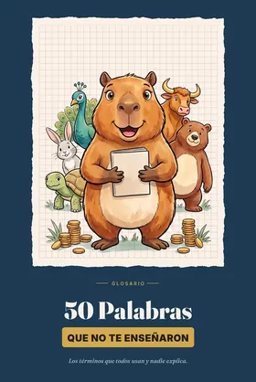Tapa del Glosario en 50 Ilustraciones